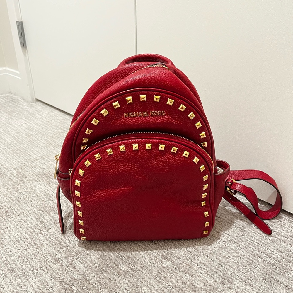 Michael Kors Leather Backpack